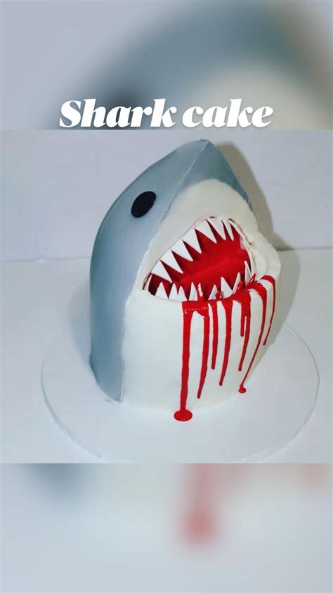 Image result for Shark Cake Tutorial