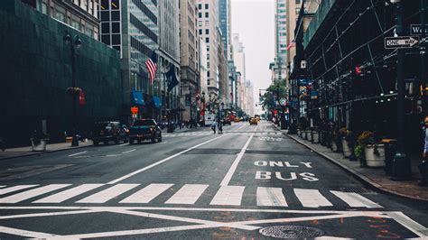 Download wallpaper 3840x2160 street, city, road, traffic, markup ...