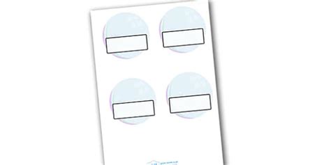 👉 Editable Display Bubble Labels | Primary Resources