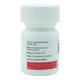 Apigat 5 Tablet | Uses, Side Effects, Price | Apollo Pharmacy