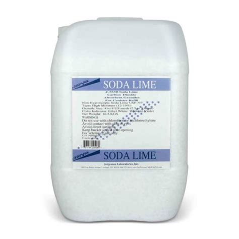 Buy Soda Lime Granules, 5 Gal Container CO2 Absorber Sodasorb Carbon ...