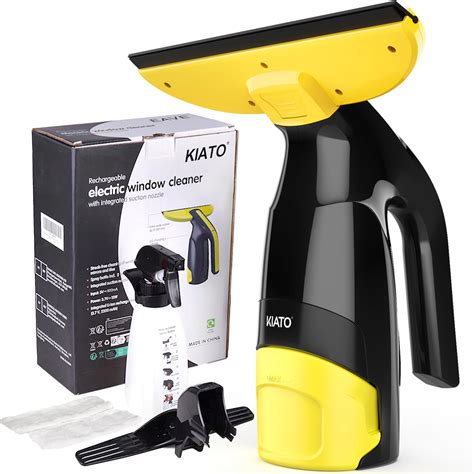 Window Vacuum Squeegee Cordless 11 Rechargeable Window Vac Cleaner ...