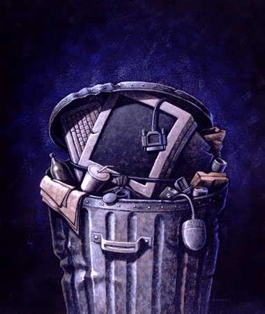 Image result for Comouter Trash