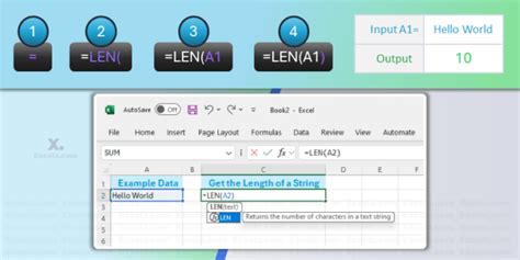 Image result for Adding Len Functions Excel