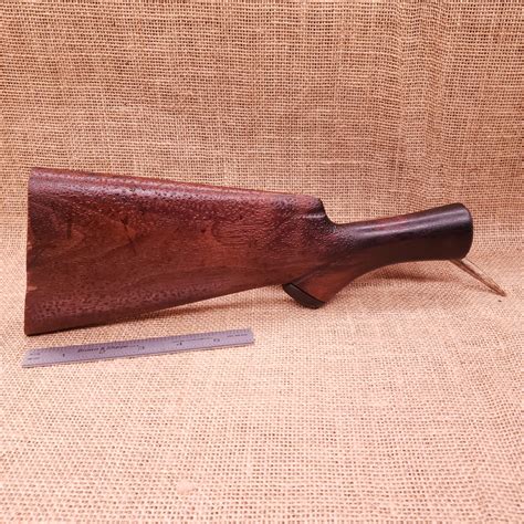 Damaged Winchester Model 1897 Capped-Pommel Stock, 12 1/2-Inches | Old ...