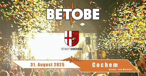 Heimat- und Weinfest, Cochem (Mosel), Koblenz, 31 August 2025 | AllEvents
