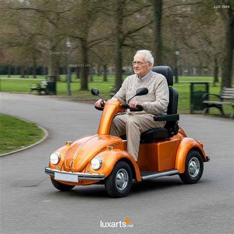 LUX.1949 VW Beetle-Inspired Mobility Scooter: The Perfect Blend of ...