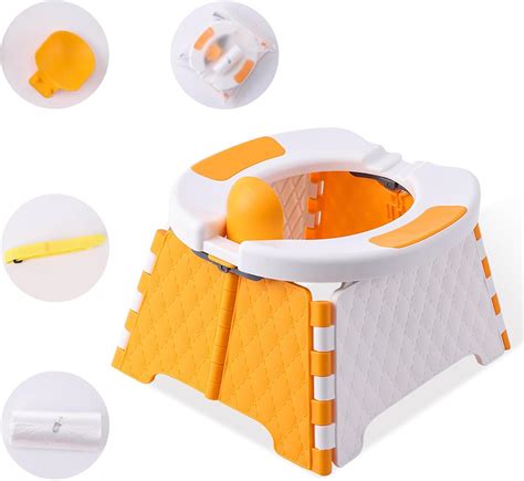 Amazon.com : Portable Potty for Toddler Travel, Kids Travel Potty ...