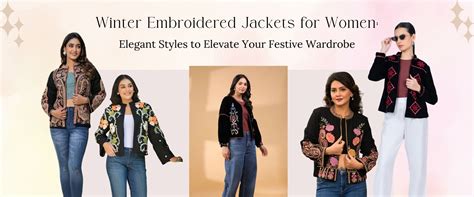 Winter Embroidered Jackets for Women | Zolo Label – ZoloLabel