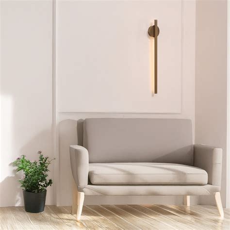 Slow Down Antique Brass LED Wall Light for Bedrooms |Light & Living