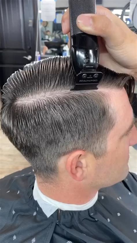 Image result for Mid Fade Barber Tutorial