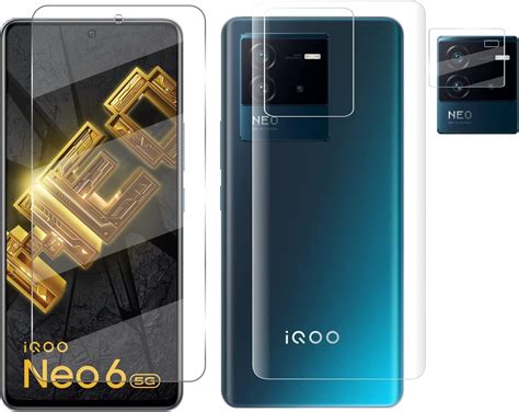 Wisely 3in1 Camera Lens Nano Glass + AntiScratch Front & Back Guard ...