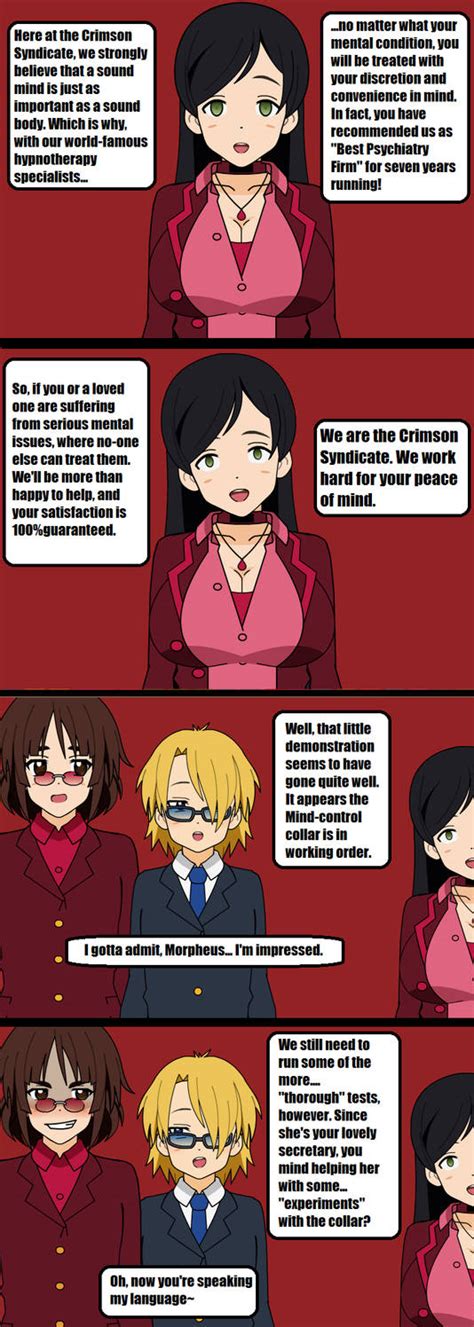 Crimson Azure short comic - Mind Control Collar by SilverKazeNinja on ...