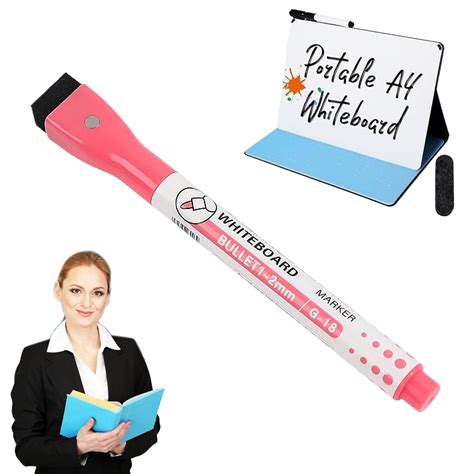 Denhf 1Pc Magnetic Fine Tip Dry Erase Markers, Low Odor Whiteboard ...