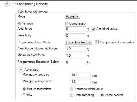 Axial Force Testing 的图像结果