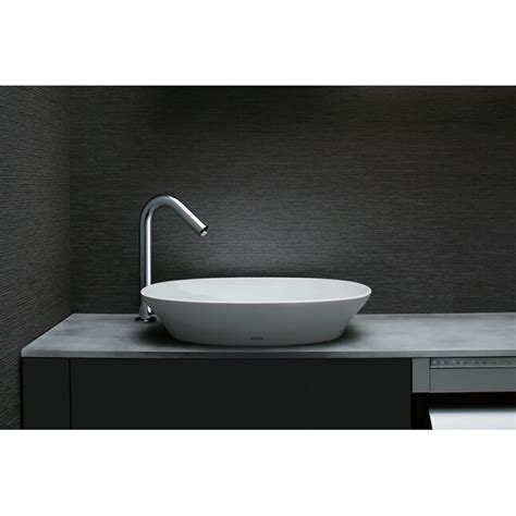 TOTO Kiwami Renesse Cotton White Ceramic Vessel Oval Traditional ...