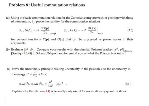 Image result for Commutation Relations