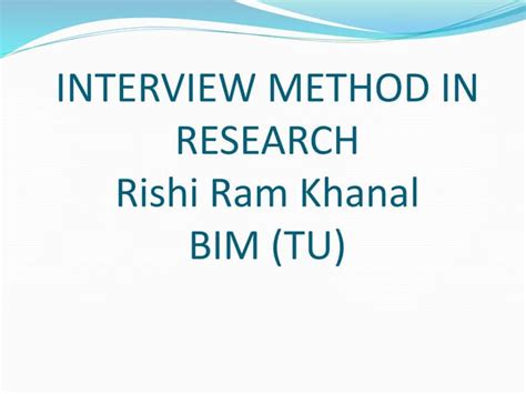 Image result for Interview Research Method