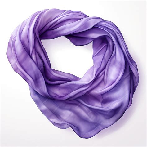 Premium Vector | Purple color scarf watercolor vector white background iso