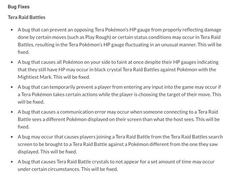 Centro LEAKS on Twitter: "Pokémon Scarlet and Violet patch 1.2.0 will fix A LOT of things https ...