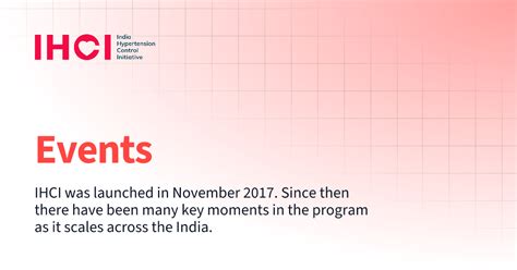Events | IHCI - Indian Hypertension Control Initiative