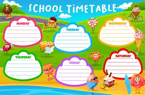 Timetable Schedule Cartoon 的图像结果