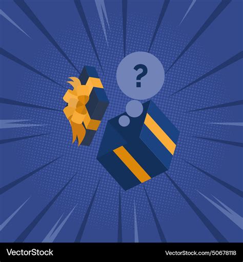 Open gift box Royalty Free Vector Image - VectorStock