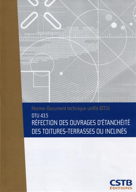Amazon.in: Buy Dtu 43.5 refection des ouvrages d'etancheite des ...