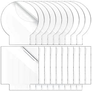 20 Pcs 2 mm Acrylic Blanks for Light Base Plastic Cast Clear Acrylic ...