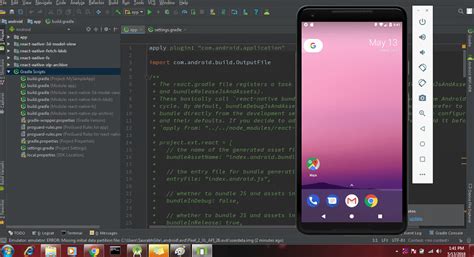 Installing React-Native on Windows Tutorial with solved errors