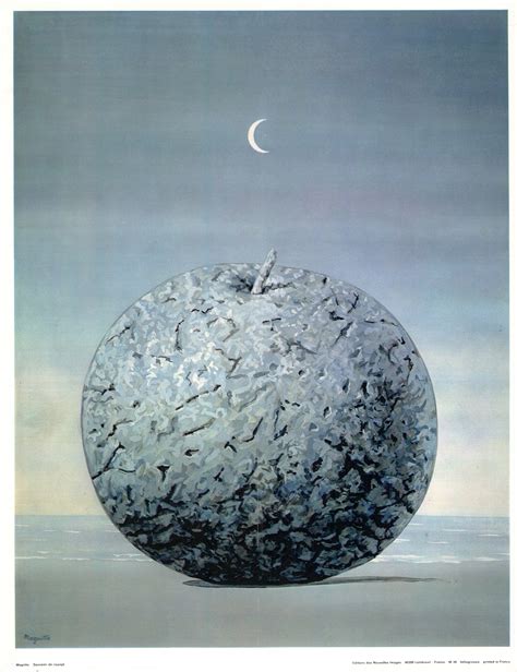 Souvenir de Voyage by René Magritte - 18 X 23 Inches (Heliogravure ...