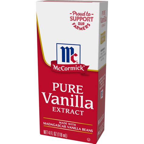 Mccormick Vanilla Extract Bottle