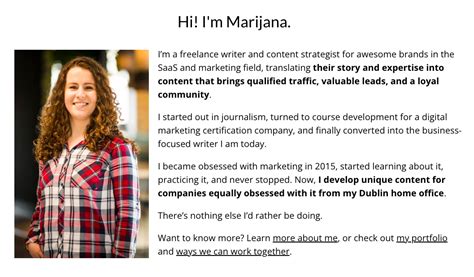 First Person Biography Examples 的图像结果