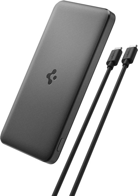Spigen 2in1 10000 mAh Wireless Charging Power Bank with USB-A | USB-C ...