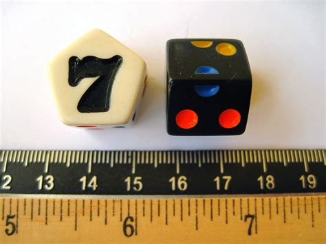 Justin Michell's (D7) SEVEN SIDED DICE