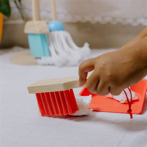 Wooden Cleaning Set Toy (6 Pcs) – NESTA TOYS