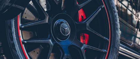 Download wallpaper 2560x1080 mercedes, wheel, car, black dual wide ...