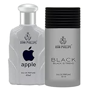 Buy JOHN PHILLIPS APPLE & BLACK | Long Lasting | Eau De French Perfume ...