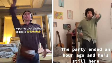 The Party Ended an Hour Ago and He's Still Here | Know Your Meme