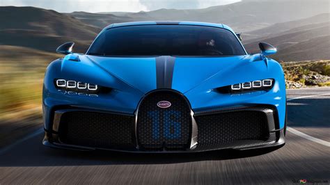 Bugatti chiron blue