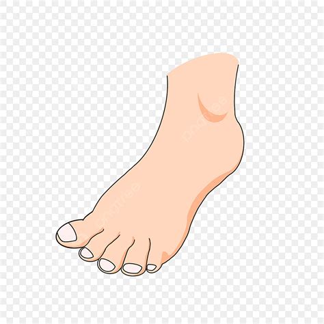 Colorful Feet Clipart