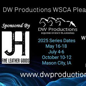 DW Productions May 16-18 Pleasure & Ranch Show Sponsored By: Jills ...