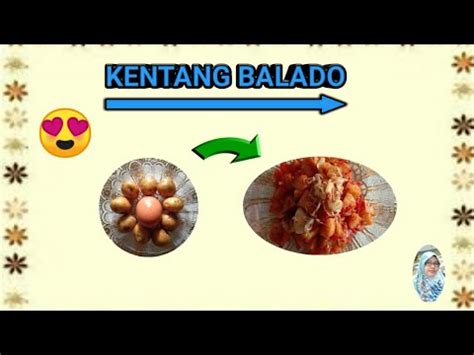 RESEP KENTANG BALADO SUPER ENAK 2020   YouTube