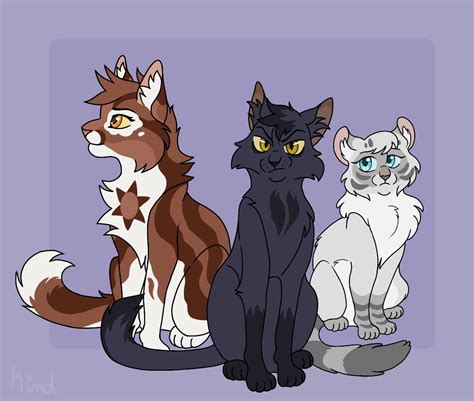 A Starless Clan Trio by Kindheartz on DeviantArt