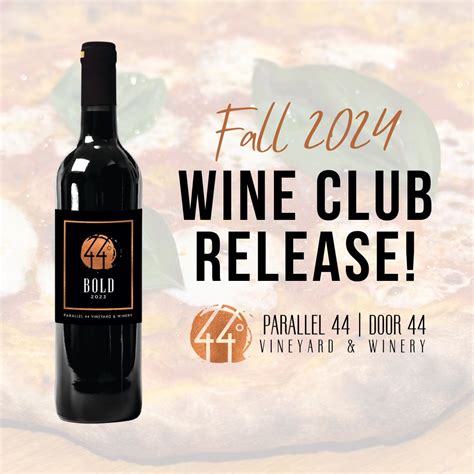 Fall Wine Club Release - Parallel 44