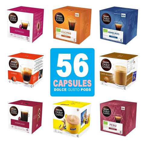 Nescafe Dolce Gusto 8 Coffee Pods Variety Pack - 56 India | Ubuy
