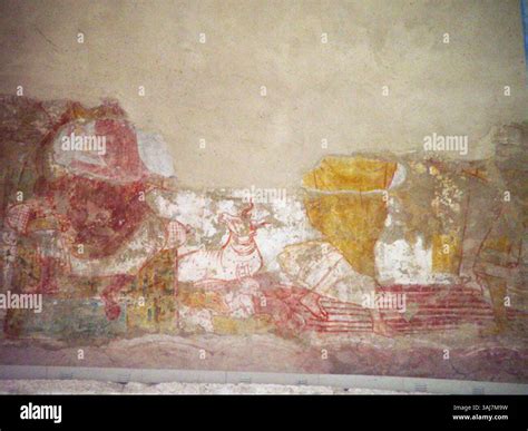 This fresco, created between 1040 and 1090 at St. Savin, depicts the ...