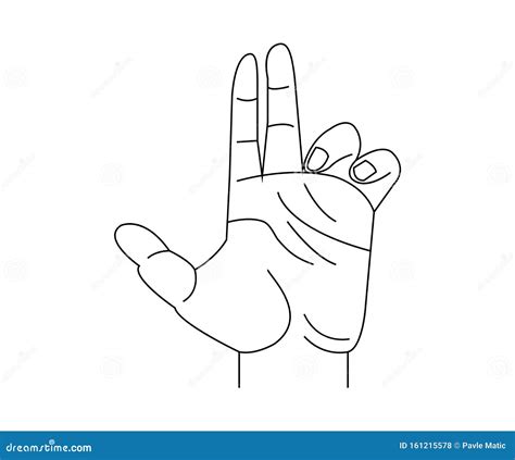 Pope Hand Sign Of Benediction On White Cartoon Vector | CartoonDealer ...