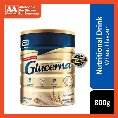 Glucerna Formula Drink 800g (Wheat Flavour) – AA Pharmacy