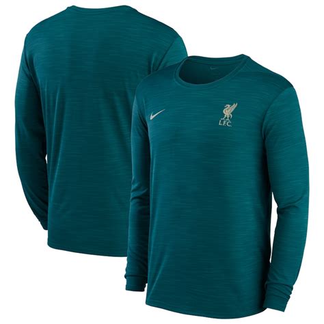 Men's Nike Green Liverpool Superset Long Sleeve Top